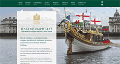 Desktop Screenshot of hare-humphreys.co.uk